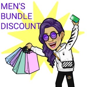 BUNDLE DISCOUNT ON ALL MENS